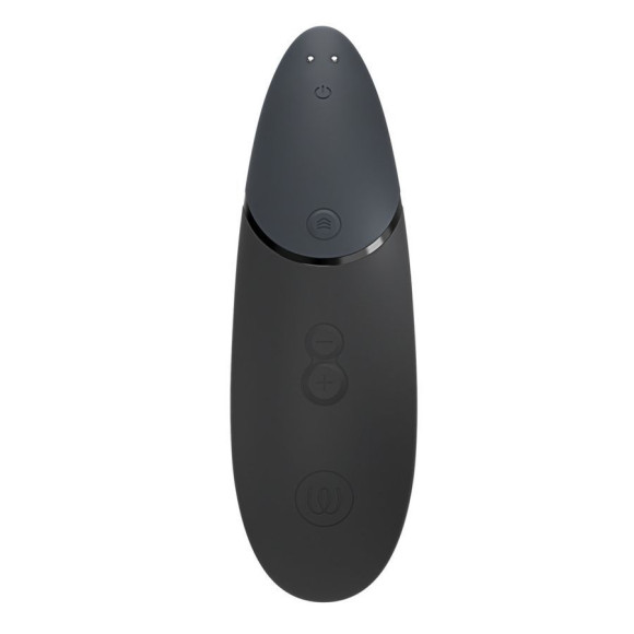 Черный бесконтактный клиторальный стимулятор Womanizer Next