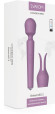 Сиреневый вибромассажёр Emma Neo 2 с функцией нагрева