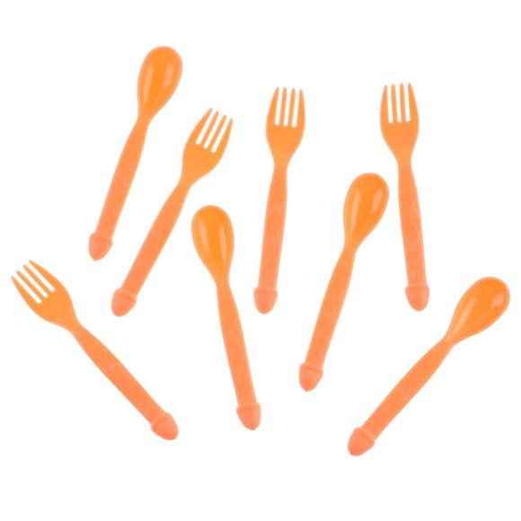 Набор пластиковых столовых приборов «Всё в твоих руках» Набор пластиковых столовых приборов «Всё в твоих руках»