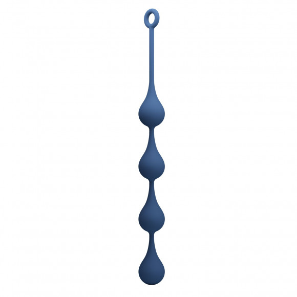 Синяя анальная цепочка - 52,4 см. Синяя анальная цепочка - 52,4 см.