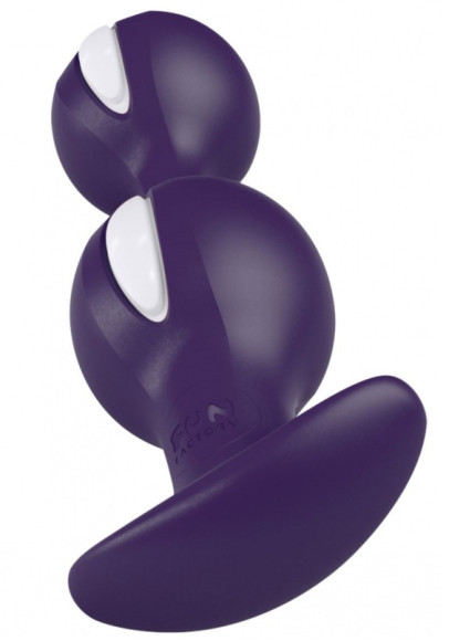 Фиолетово-белые анальные шарики B Balls Duo - 12,5 см. Фиолетово-белые анальные шарики B Balls Duo - 12,5 см.
