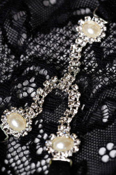 Трусики-стринги со стразами и бусинами Aileen Трусики-стринги со стразами и бусинами Aileen