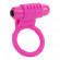 Розовое эрекционнное кольцо с двумя положениями вибростимулятора Розовое эрекционнное кольцо с двумя положениями вибростимулятора
