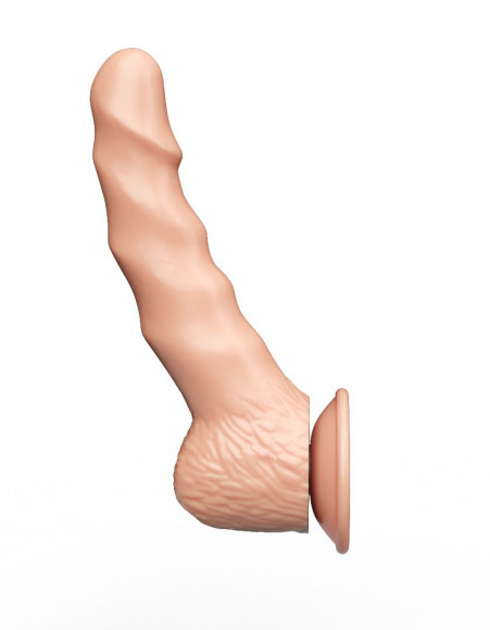 Фаллоимитатор-реалистик на присоске - 20,5 см. Фаллоимитатор-реалистик на присоске - 20,5 см.