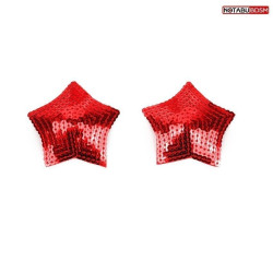Красные пэстисы-звездочки Красные пэстисы-звездочки