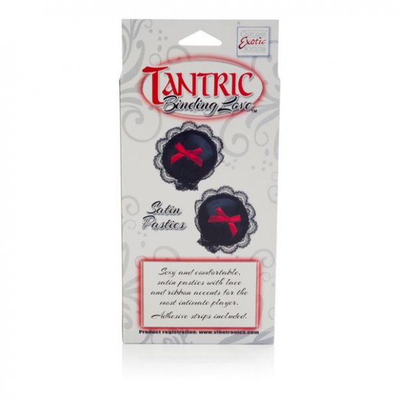 Сатиновые пестисы с бантиками Satin Pasties Сатиновые пестисы с бантиками Satin Pasties