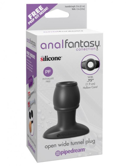 Открытая анальная пробка Anal Fantasy Collection Open Wide Tunnel Plug - 7,2 см. Открытая анальная пробка Anal Fantasy Collection Open Wide Tunnel Plug - 7,2 см.