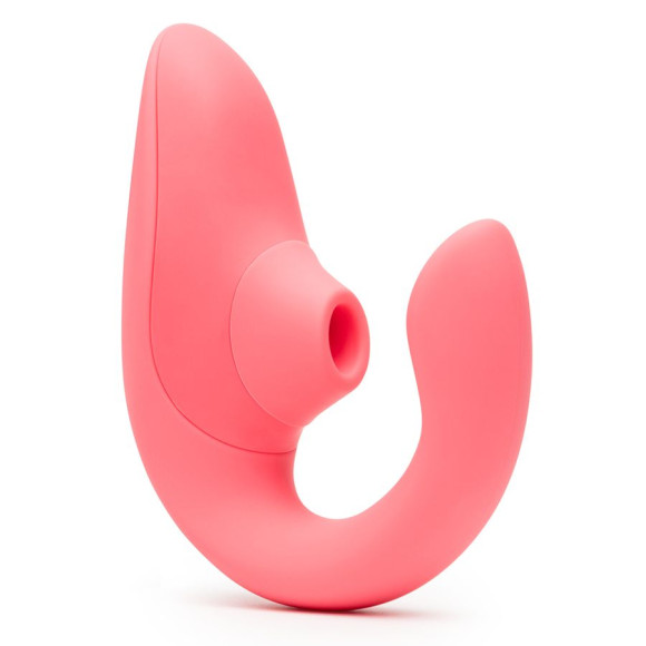 Розовый вибромассажер для двойной стимуляции Womanizer Blend Розовый вибромассажер для двойной стимуляции Womanizer Blend