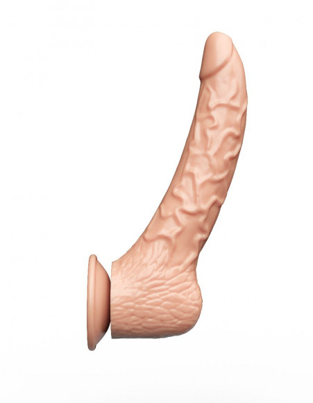 Фаллоимитатор-реалистик на присоске - 19,5 см. Фаллоимитатор-реалистик на присоске - 19,5 см.
