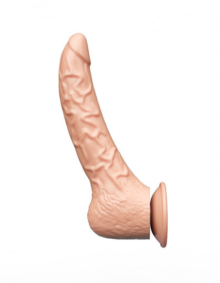 Фаллоимитатор-реалистик на присоске - 19,5 см. Фаллоимитатор-реалистик на присоске - 19,5 см.