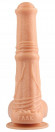 Телесный фаллоимитатор-реалистик с мошонкой - 25 см. Телесный фаллоимитатор-реалистик с мошонкой - 25 см.