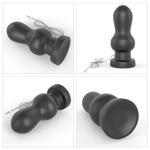 Черная анальная вибровтулка 7 King Sized Vibrating Anal Rammer - 18 см. Черная анальная вибровтулка 7 King Sized Vibrating Anal Rammer - 18 см.