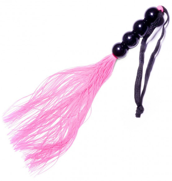 Розовая силиконовая плеть - 35,5 см. Розовая силиконовая плеть - 35,5 см.