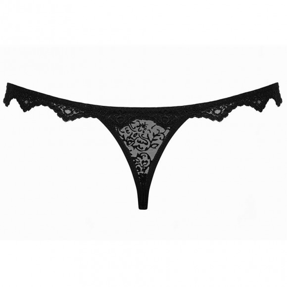 Трусики-стринги из цветочного кружева Emperita