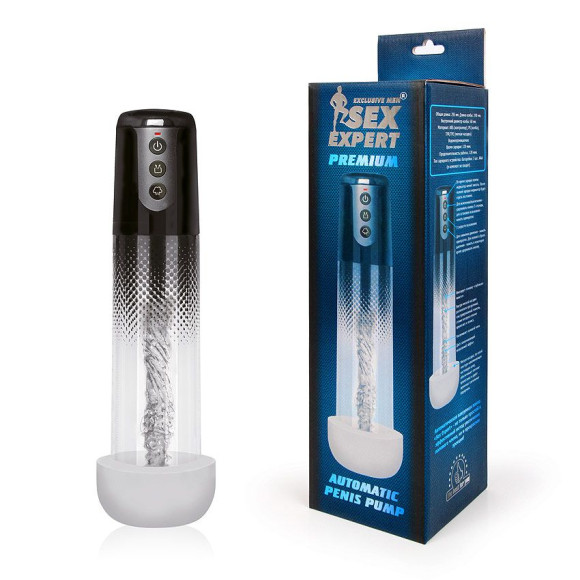 Автоматическая вакуумная помпа Sex Expert Автоматическая вакуумная помпа Sex Expert
