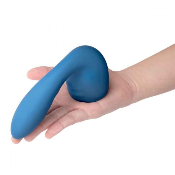 Синяя насадка Flexi для вибратора Le Wand Petite Синяя насадка Flexi для вибратора Le Wand Petite