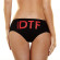 Женские трусики Hustler с аббревиатурой DTF Женские трусики Hustler с аббревиатурой DTF