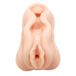 Телесный мастурбатор-вагина AVA с необычным дизайном Телесный мастурбатор-вагина AVA с необычным дизайном