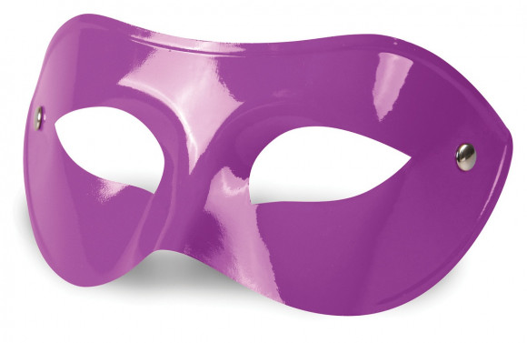 Фиолетовая гладкая маска на глаза Фиолетовая гладкая маска на глаза