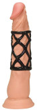Чёрная насадка-сетка на пенис Orgasmus Wunder