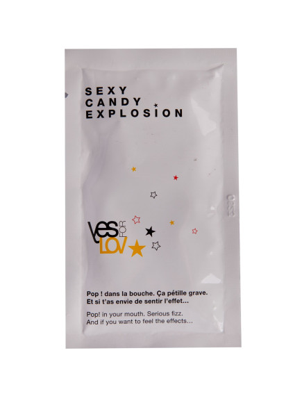 Порошок для оральных ласк и массажа Взрывающаяся карамель - 7 гр. Порошок для оральных ласк и массажа Взрывающаяся карамель - 7 гр.