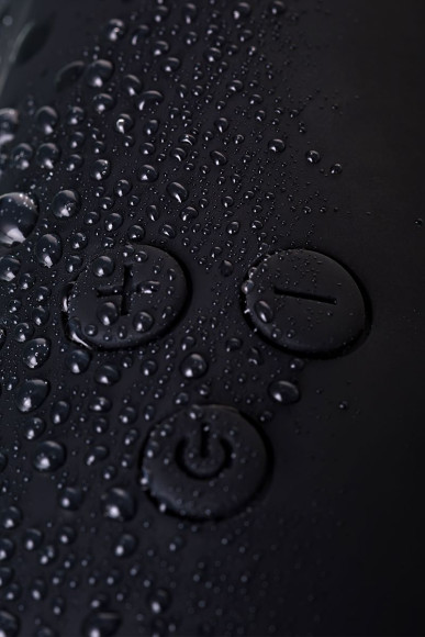 Чёрный вибратор WANAME Storm со стимулирующими рёбрами - 22,5 см. Чёрный вибратор WANAME Storm со стимулирующими рёбрами - 22,5 см.