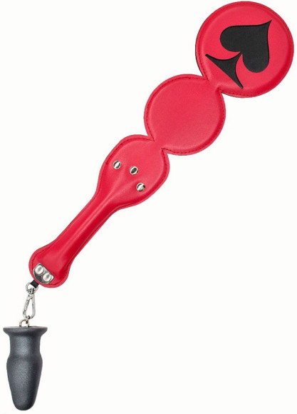 Шлёпалка Пики с анальным плагом Шлёпалка Пики с анальным плагом