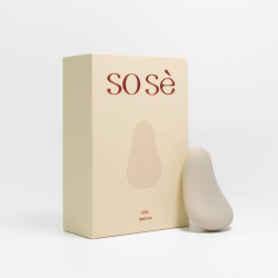 Серый вибромассажёр Opal