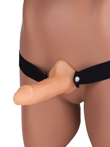 Фаллопротез №2 на резинке размера XXL - 16,3 см. Фаллопротез №2 на резинке размера XXL - 16,3 см.