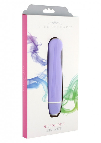 Фиолетовый мини-вибратор Microscopic Mini Mite - 12,5 см. Фиолетовый мини-вибратор Microscopic Mini Mite - 12,5 см.