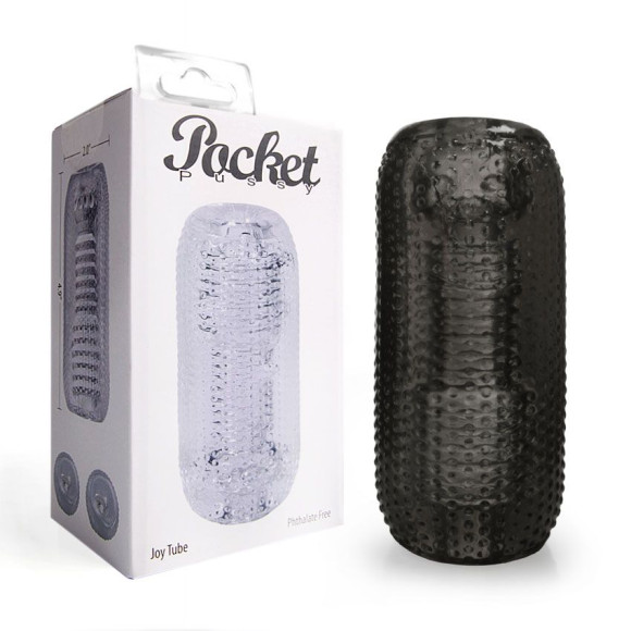 Черный мастурбатор Joy Tube Черный мастурбатор Joy Tube