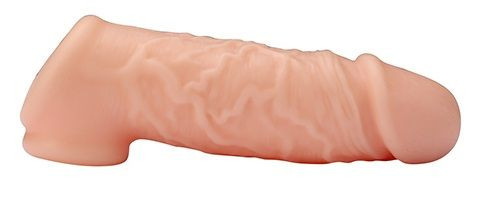 Телесная насадка EXTENDER WITH BALL STRAP 5.5 - 14 см. Телесная насадка EXTENDER WITH BALL STRAP 5.5 - 14 см.