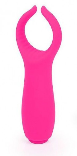 Ярко-розовый клиторальный стимулятор Grant