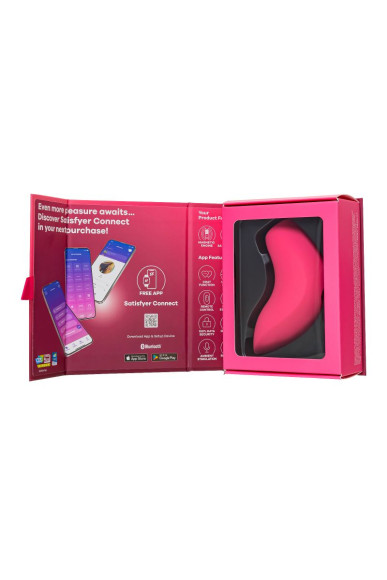 Розовый вакуум-волновой бесконтактный стимулятор клитора Magnetic Deep Pulse Розовый вакуум-волновой бесконтактный стимулятор клитора Magnetic Deep Pulse