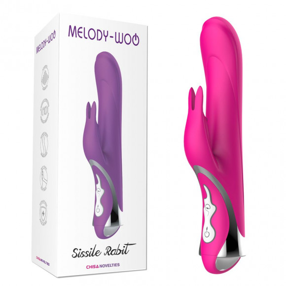 Ярко-розовый вибратор-кролик Missile Rabit - 23,5 см. Ярко-розовый вибратор-кролик Missile Rabit - 23,5 см.
