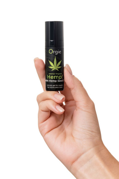 Возбуждающий интимный гель для пар Orgie Hemp Intense Orgasm - 15 мл. Возбуждающий интимный гель для пар Orgie Hemp Intense Orgasm - 15 мл.
