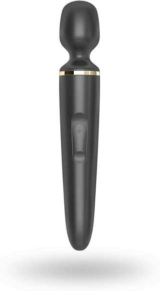 Черный вибратор Satisfyer Wand-er Woman Черный вибратор Satisfyer Wand-er Woman