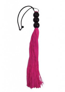 Небольшая розовая плеть Medium Whip - 35 см. Небольшая розовая плеть Medium Whip - 35 см.