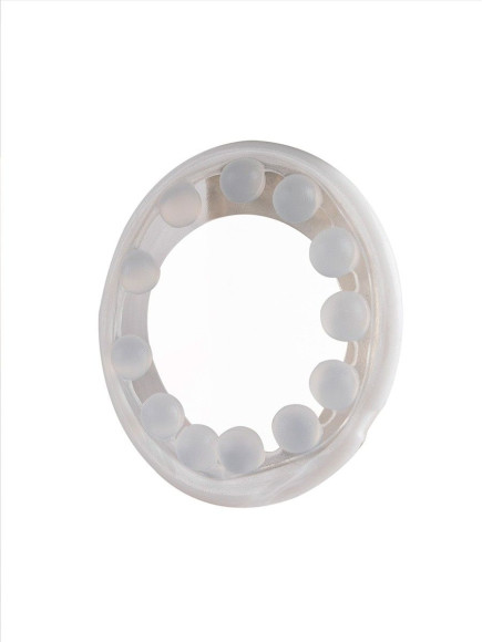 Эрекционное кольцо со стимулирующими шариками на поверхности Эрекционное кольцо со стимулирующими шариками на поверхности