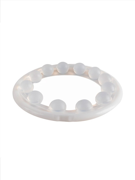 Эрекционное кольцо со стимулирующими шариками на поверхности Эрекционное кольцо со стимулирующими шариками на поверхности