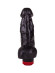 Чёрный фаллический вибромассажёр - 17,8 см. Чёрный фаллический вибромассажёр - 17,8 см.