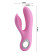Розовый вибратор с клиторальным отростком Canrol - 17,1 см. Розовый вибратор с клиторальным отростком Canrol - 17,1 см.