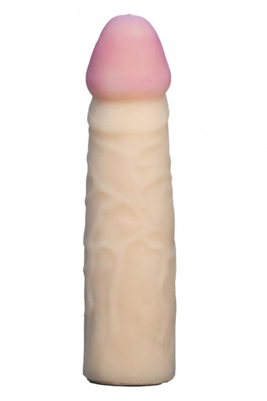 Телесная насадка харнесс из материала неоскин - 18 см. Телесная насадка харнесс из материала неоскин - 18 см.