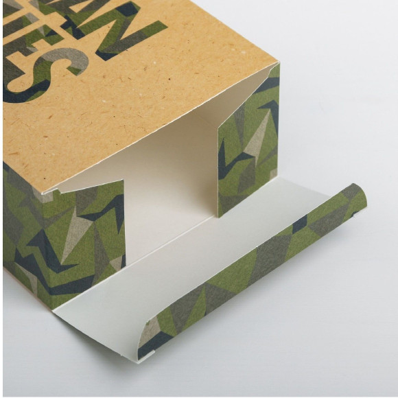 Складная коробка Man rules - 16 х 23 см. Складная коробка Man rules - 16 х 23 см.