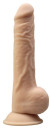 Телесный фаллоимитатор-реалистик на присоске Model 3 9.5’’ - 24,1 см.