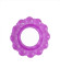 Лиловое эрекционное кольцо с 2 рядами стимулирующих шариков Лиловое эрекционное кольцо с 2 рядами стимулирующих шариков