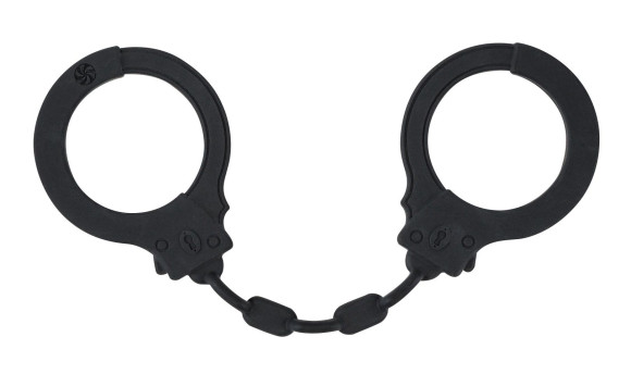 Черные силиконовые наручники Suppression Черные силиконовые наручники Suppression