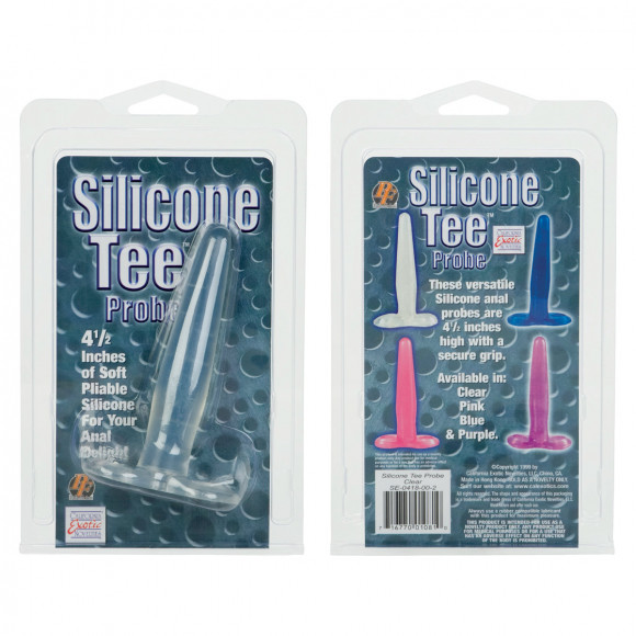 Пробка Silicone Tee Probes Clear