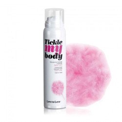 Массажная хрустящая пенка Tickle My Body Cotton Candy с ароматом сладкой ваты - 150 мл. Массажная хрустящая пенка Tickle My Body Cotton Candy с ароматом сладкой ваты - 150 мл.
