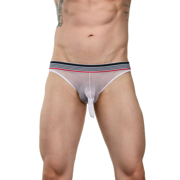 Сексуальные сетчатые трусы-джоки с кармашком Сексуальные сетчатые трусы-джоки с кармашком